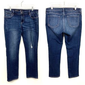 Kut from the Kloth Distressed Boyfriend Jeans 12 P